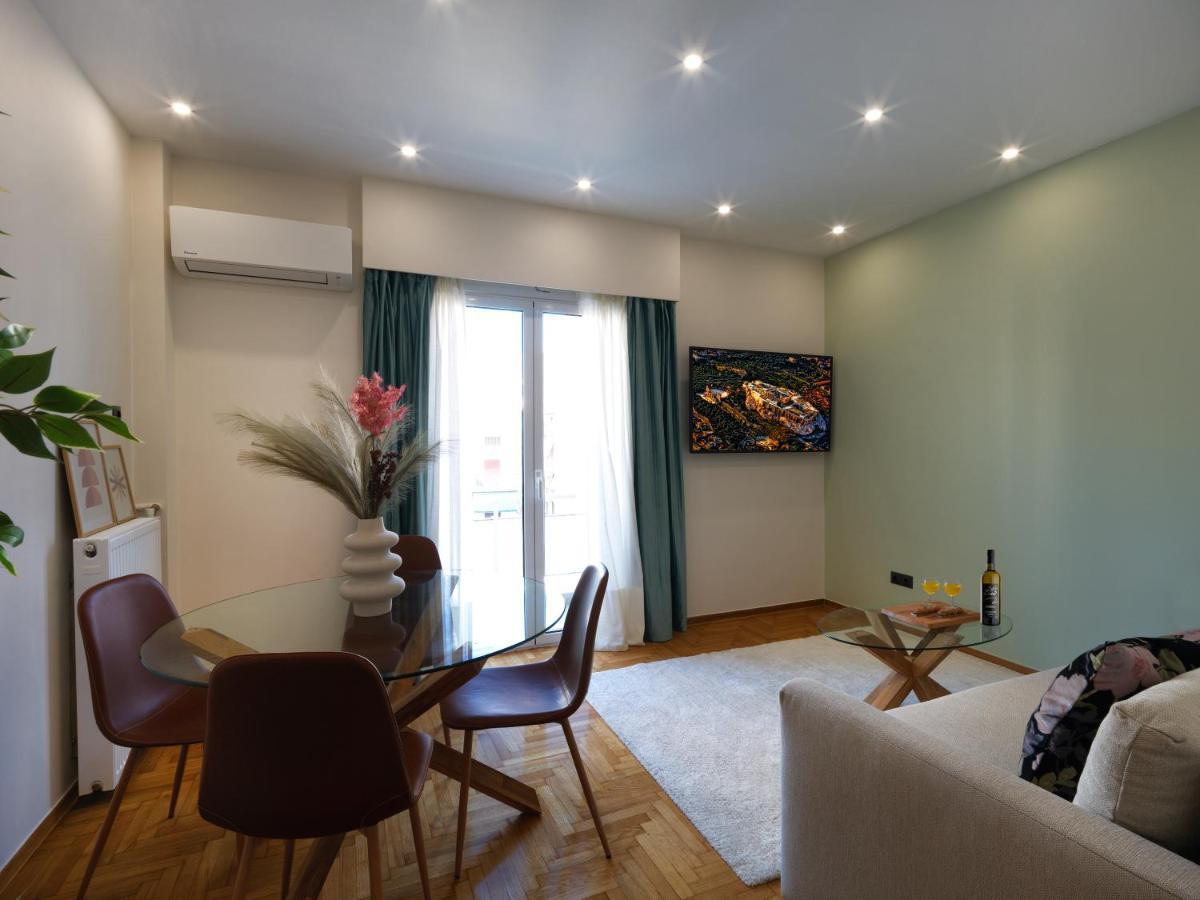 Metro Fix Apartment Athen Exterior foto
